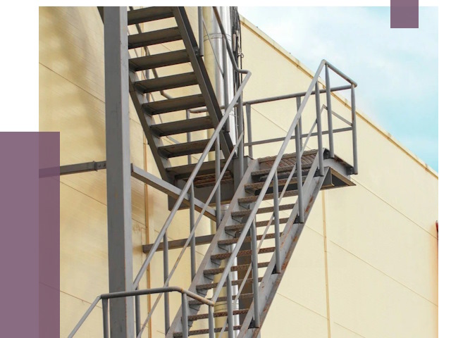 Пожарные лестницы в Ахтубинске от 12426 руб. — монтаж и продажа | ПРОЛЁТ-Хтб