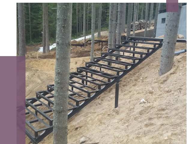 Монтаж металлических лестниц в Ахтубинске от 13720 руб. 