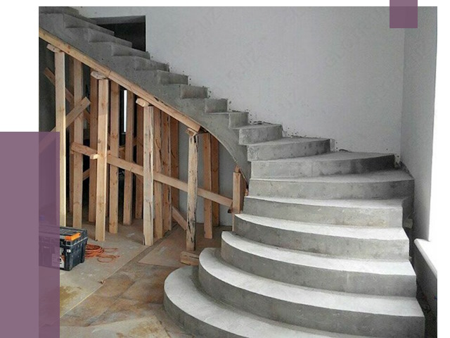 Изготовление бетонных лестниц под ключ в Ахтубинске от 20192 руб. | ПРОЛЁТ-Хтб
