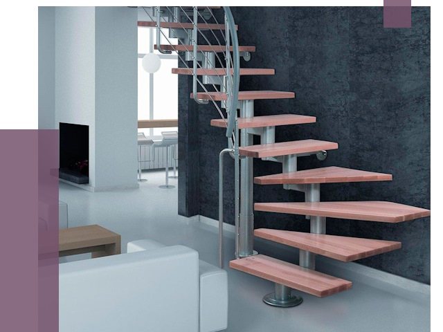 Модульные лестницы в Ахтубинске от 17086 руб. — купить в ПРОЛЁТ-Хтб