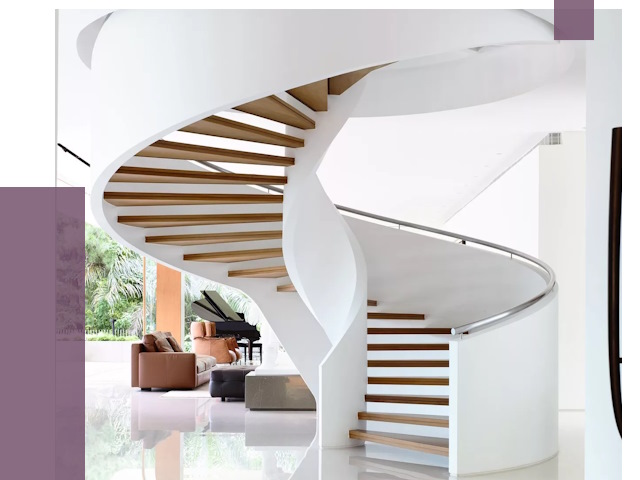 Винтовые лестницы в Ахтубинске под ключ от 49186 руб. | ПРОЛЁТ-Хтб