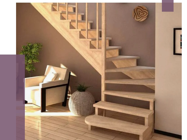 Изготовление Г-образных лестниц в Ахтубинске от 19157 руб. 