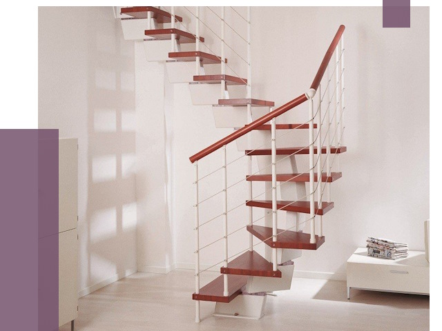 Изготовление лестниц на больцах в Ахтубинске от 9837 руб. | ПРОЛЁТ-Хтб