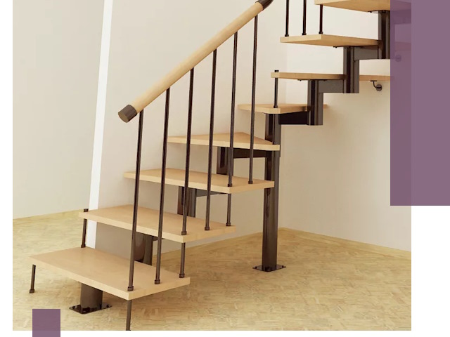 Монтаж лестниц на больцах в Ахтубинске — быстро и надежно