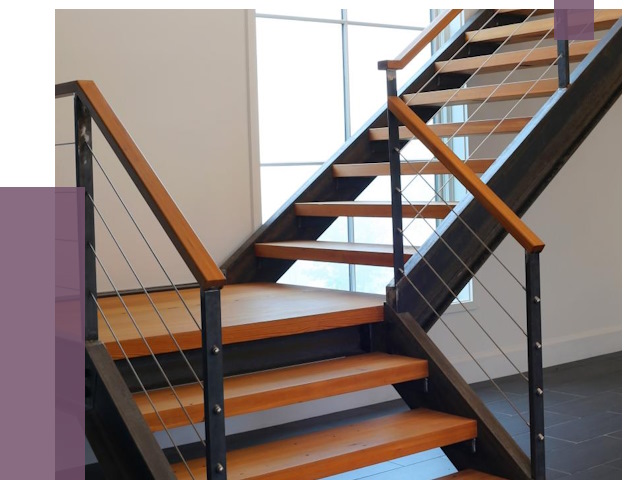 Изготовление лестниц на металлокаркасе в Ахтубинске от 19157 руб. | ПРОЛЁТ-Хтб