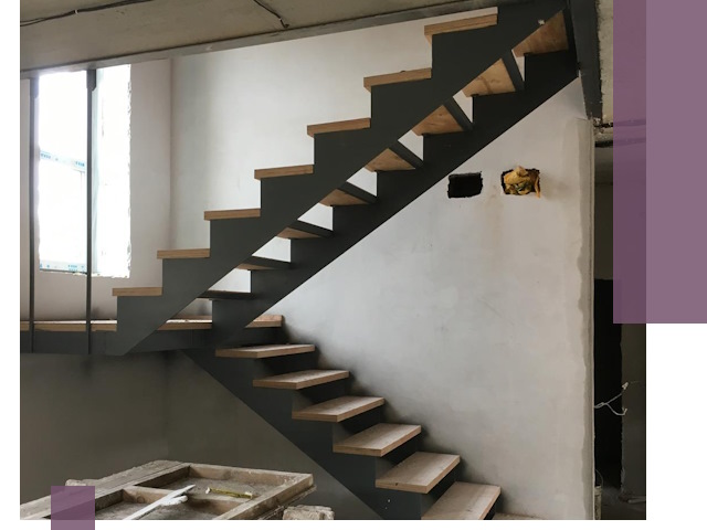 Изготовление лестниц на металлокаркасе в Ахтубинске от производителя