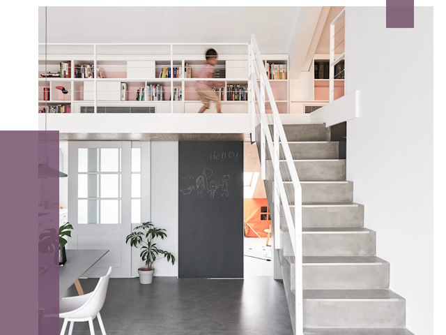 Лестницы для двухуровневой квартиры в Ахтубинске от 178624 руб. | ПРОЛЁТ-Хтб