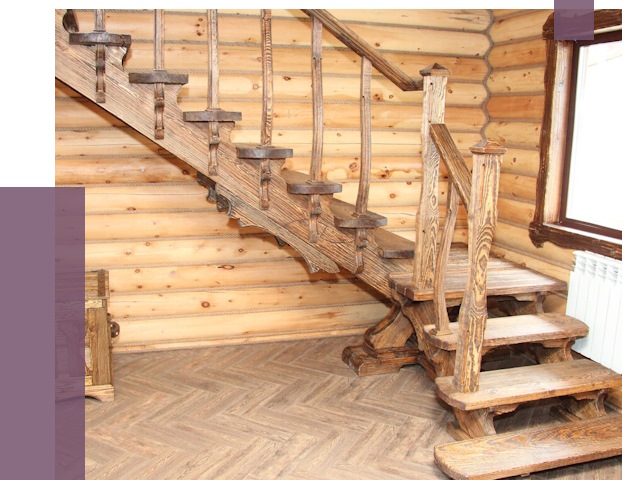 Лестницы в баню в Ахтубинске от 19364 руб. — изготовление | ПРОЛЁТ-Хтб