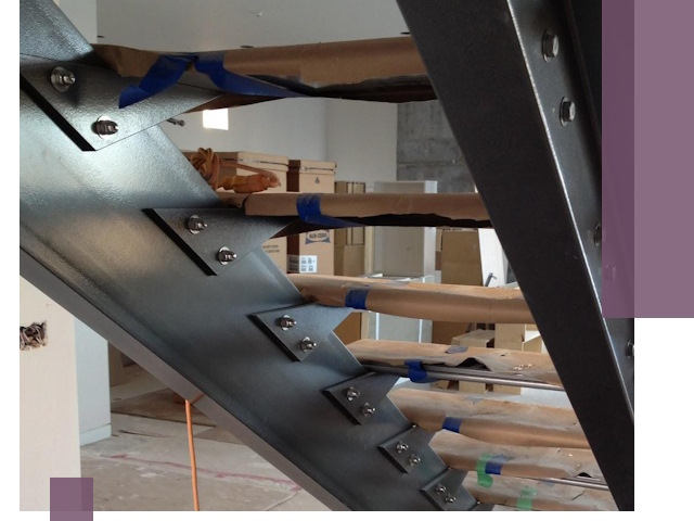 Усиление лестничных конструкций и усиление опор в Ахтубинске