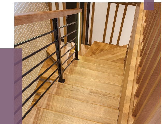 Лестницы из ясеня в Ахтубинске под ключ от 10148 руб. 