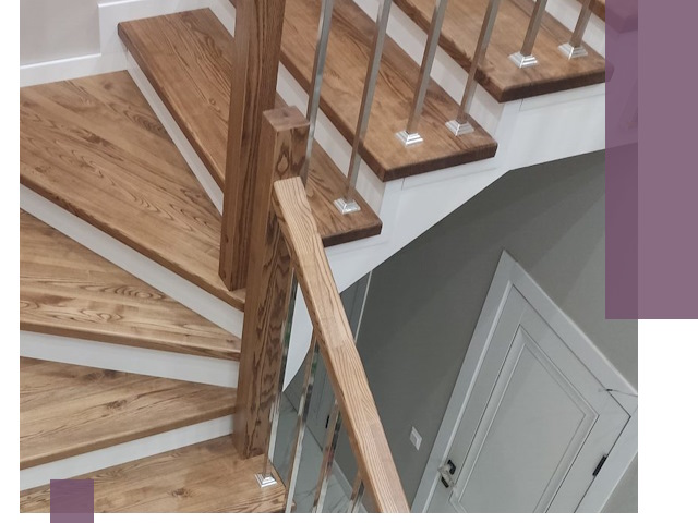 Обшивка металлических лестниц под ключ в Ахтубинске