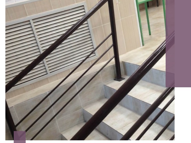 Изготовление перил из металла под ключ в Ахтубинске