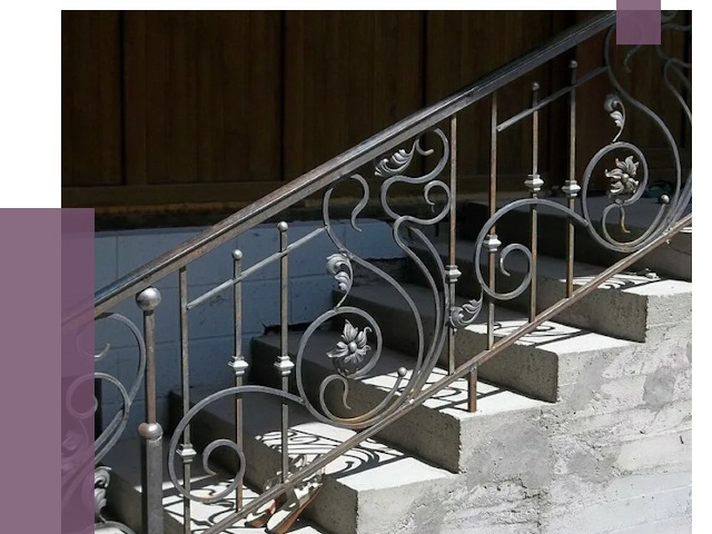 Кованые перила в Ахтубинске от 8802 руб. под ключ — качество от ПРОЛЁТ-Хтб
