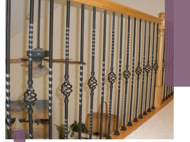 Изготовление и монтаж кованных перил в Ахтубинске под ключ