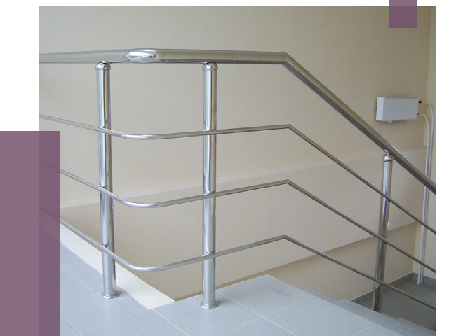 Алюминиевые перила в Ахтубинске от 6420 руб. под ключ | ПРОЛЁТ-Хтб