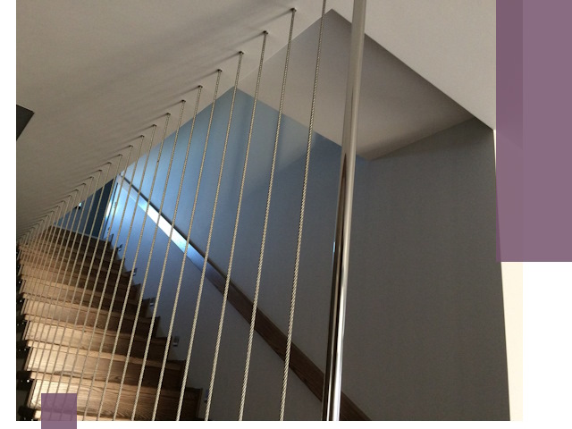 Тросовые перила под ключ в Ахтубинске — производство и монтаж