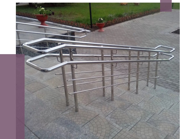 Перила для инвалидов в Ахтубинске от 7683 руб. под ключ | ПРОЛЁТ-Хтб