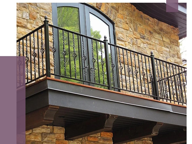 Балконные ограждения в Ахтубинске от 8129 руб. — купить | ПРОЛЁТ-Хтб