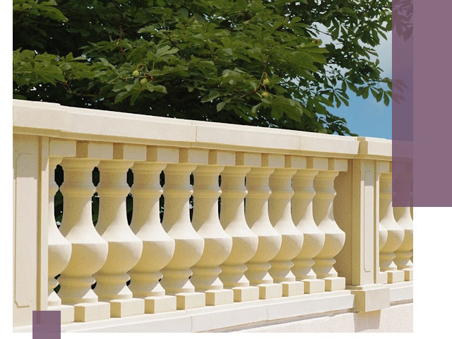 Установка балюстрады в Ахтубинске: изготовление и монтаж под ключ