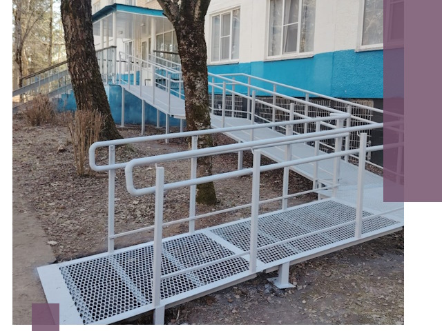 Пандусы под ключ в Ахтубинске: изготовление, монтаж и демонтаж