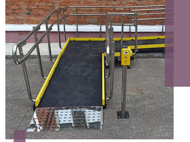 Изготовление наклонных пандусов для инвалидов в Ахтубинске