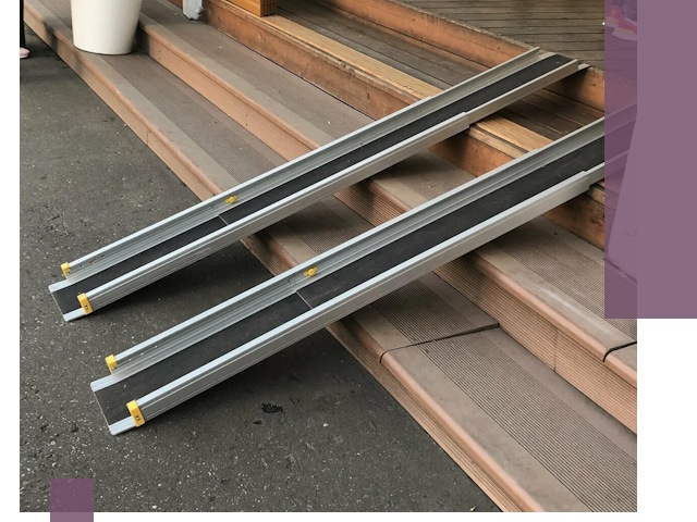 Телескопические пандусы под ключ в Ахтубинске — изготовление и монтаж