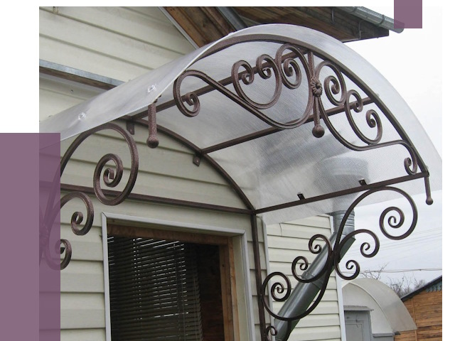 Изготовление козырьков в Ахтубинске от 7456 руб. — заказать | ПРОЛЁТ-Хтб