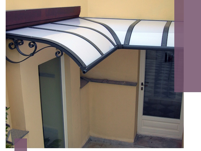 Монтаж козырьков любой сложности в Ахтубинске под ключ