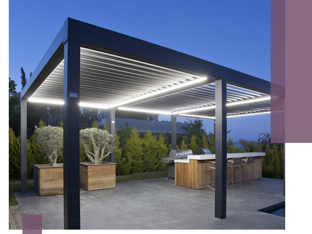 Навесы отдельно стоящие под ключ в Ахтубинске из металла и поликарбоната