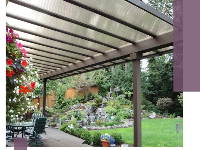 Навесы из поликарбоната под ключ в Ахтубинске быстро и надёжно