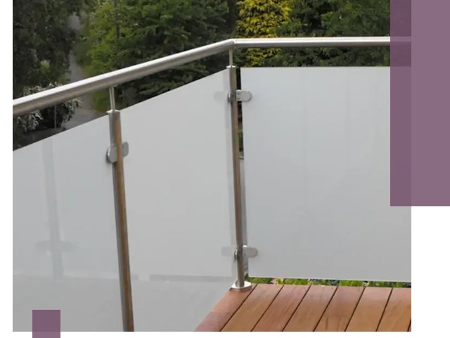 Алюминиевые парапеты для балконов и террас в Ахтубинске