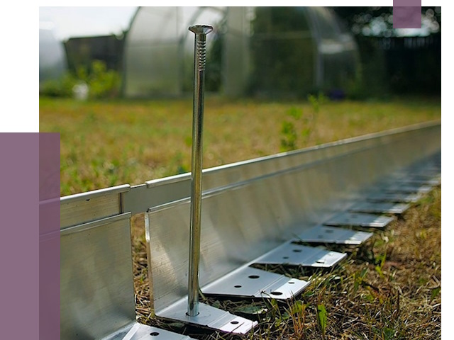 Металлические бордюры для газона в Ахтубинске от 4349 руб. | ПРОЛЁТ-Хтб