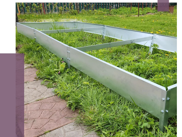 Металлические бордюры для грядок в Ахтубинске от 1812 руб. 