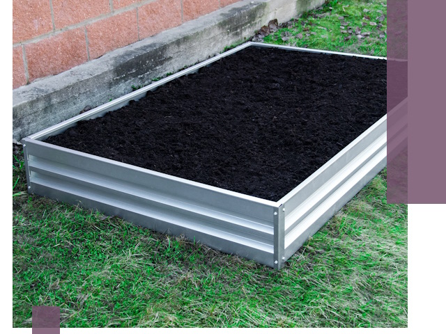 Металлические бордюры для грядок в Ахтубинске: прочность и аккуратность