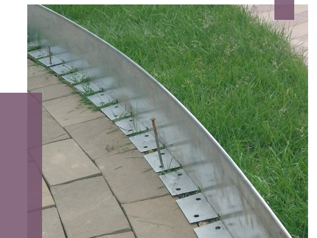 Металлические бордюры для тротуаров в Ахтубинске от 8802 руб.