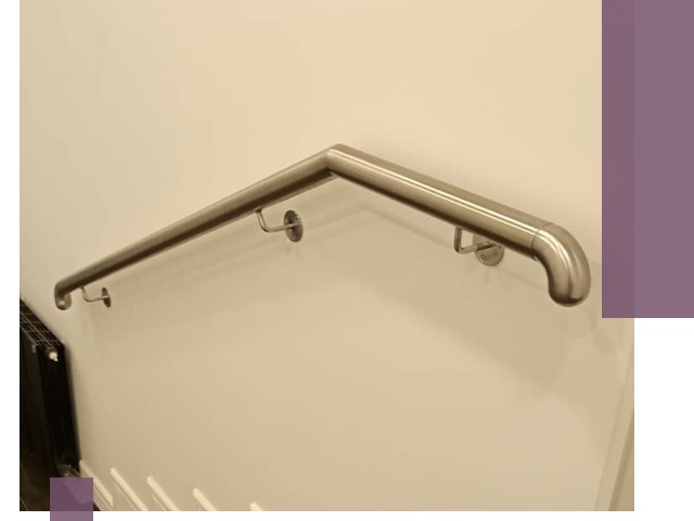 Изготовление пристенных поручней в Ахтубинске под ключ за сроки