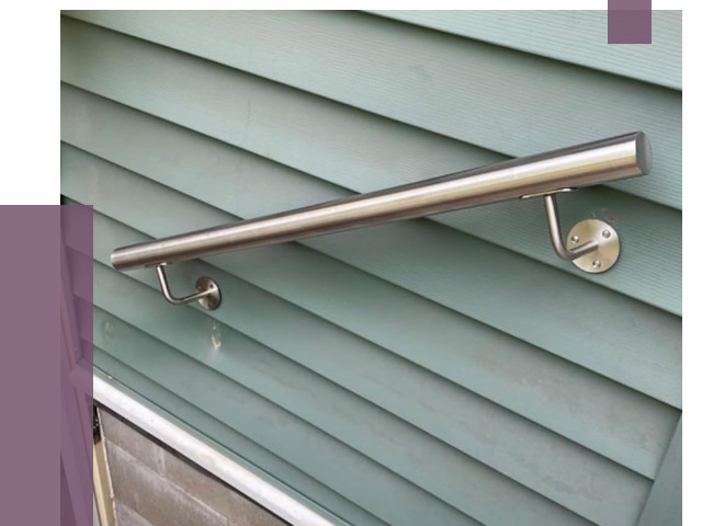 Поручни из нержавеющей стали в Ахтубинске от 7766 руб.  | ПРОЛЁТ-Хтб