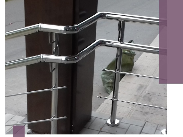 Монтаж поручней из нержавеющей стали в Ахтубинске качественно и быстро